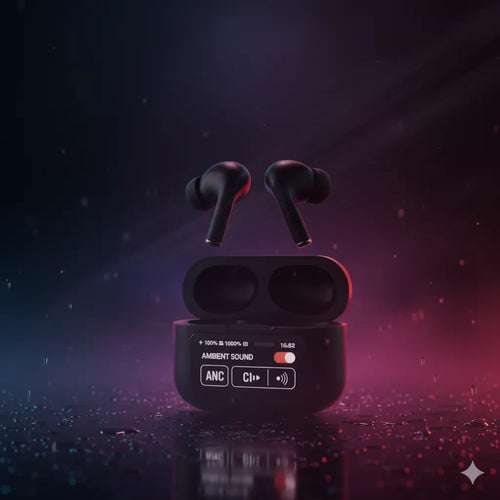 A9 Pro Wireless Earbuds with cover free My Store