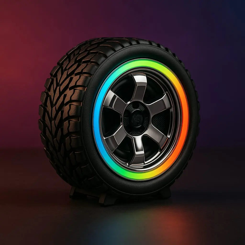 MZ Tyre Shaped Bluetooth Speaker | Deep Bass, Type-C Fast Charging My Store