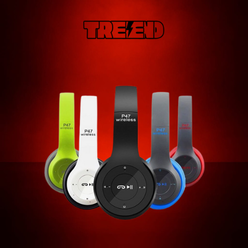 P47 Wireless headphones with Microphone Bluetooth Foldable Headset My Store